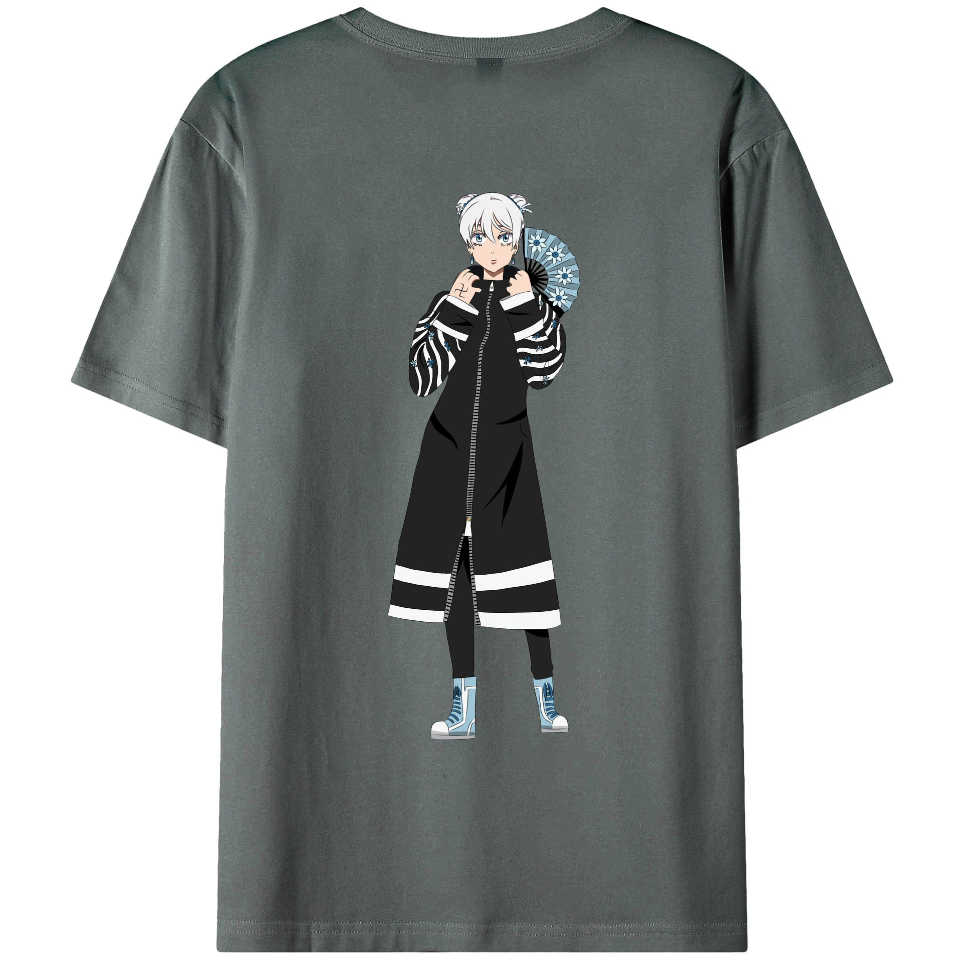 （画像用） 東京リベンジャーズ Tokyo Revengers 綿100％ メンズ半袖Tシャツ（バックプリント） 通気性